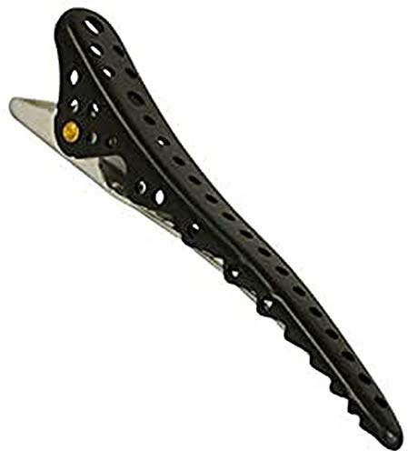 Y.S. Park Shark Clips 2St. schwarz