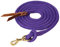 Weaver Leather Cowboy-Leine mit Schnappverschluss, 1,6 cm x 3 m Blei, Violett, 5/8 x 10'