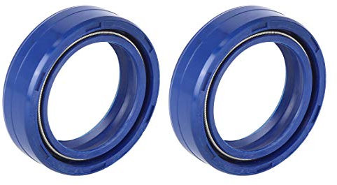 F FIERCE CYCLE 2pcs 27mm x 37mm x 10.5mm Motorcycle Front Fork Shock Oil Seal