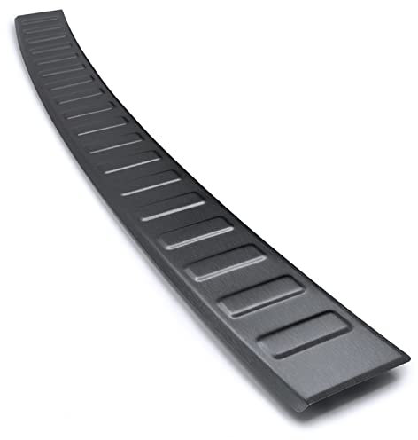 tuning-art L386 Edelstahl Ladekantenschutz passend für 5er G31 Touring 2017-2024, Farbe:Anthrazit