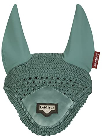 LeMieux Junior Loire Fliegenhaube mit weichen Lycra-Ohren, eng gestrickt, gehäkelt, Bequeme Passform, Reitmaske, Sport-Pferdebekleidung