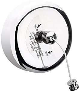 Acier Inoxydable Rétractable Corde à Linge Rétractable Étendoir à Vetements Extensible 3,8m Séchoir à Linge Rétractable Intérieur Extensible Étendoir à Linge pour Hôtel,Salle de Bains,Balcon