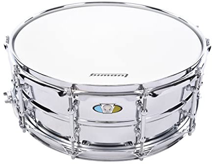 Ludwig Supralite LW5514SL - Rullante cromato, 35,6 x 14 cm