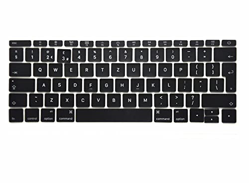 Pardarsey Neue Ersatz Key Cap Set UK Tastatur Ersatz Keycaps Tasten QWERTY Kompatibel Für MacBook Pro Retina 13 15'' A1706 A1707 UK Tastatur Tasten