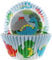 Baked with Love Dinosaur Baking Cases, 50mm Foil Lined Baking Cups, Greaseproof Cupcake Cases for Birthday, Celebration, Party, Pack of 25, Blue, 0686972