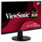 ViewSonic VA2447-MHU 24 Inch Full HD 1080p USB C Monitor with Ultra-Thin Bezel, FreeSync, 100Hz, Eye Care, HDMI, VGA Inputs for Home and Office
