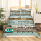 Homewish Camping Rules Bettbezug Camper-Bettwäsche 135 x 200 cm für Kinder rustikales Hütten-Camping-Bettbezug im Landhausstil Camping-Dekor Bettbezug Vintage-Holzbrett glückliche Camping-Dekor