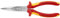 KNIPEX Long Nose 40 Angled Pliers w/Cut-1000V Insulated