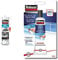 Rubson Mastic Bain & Cuisine Couleur Noir Intense, Joint silicone multi-matériaux renforcé en antifongiques, 280 ml & Enlève Joints Silicones, décapant spécialement, tube de 80 ml