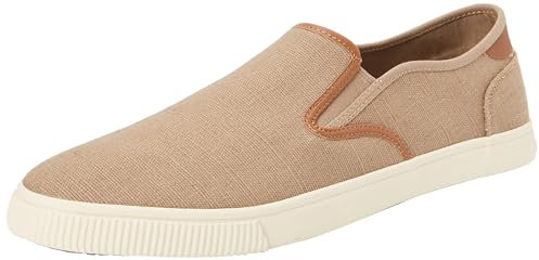 TOMS Herren Baja Sneaker, Dune Heritage Canvas Synthetik Nubuk Besatz, 41 EU