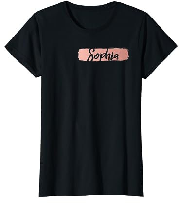 Sophia Namensschild T-Shirt