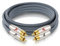 Impeto Cable Audio RCA Cinch Audiophile 2 x 2 RCA Macho a Macho 6N OFC Conectores chapados en oro con HiFi Estéreo Sonido compatible con CD, amplificador, decodificador - 5M