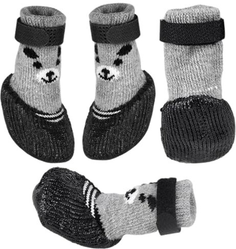 wasserdichte Hundeschuhe, Hundepfotenschutz | Winter rutschfeste Hundeschuhe | Verstellbarer Pfotenschutz für Hunde, Haustierbedarf, Hundestiefel für große bis kleine Hunde