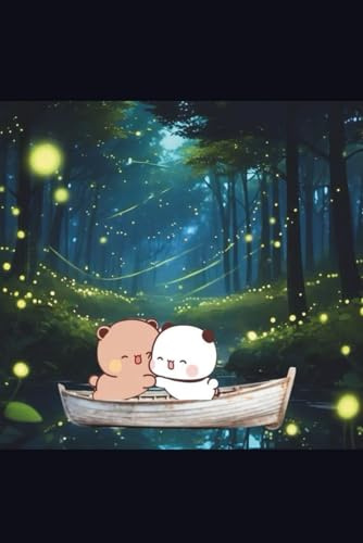 Bubu & Dudu Night Boat Ride and Fireflies Notebook: Dreamy Glow Journal
