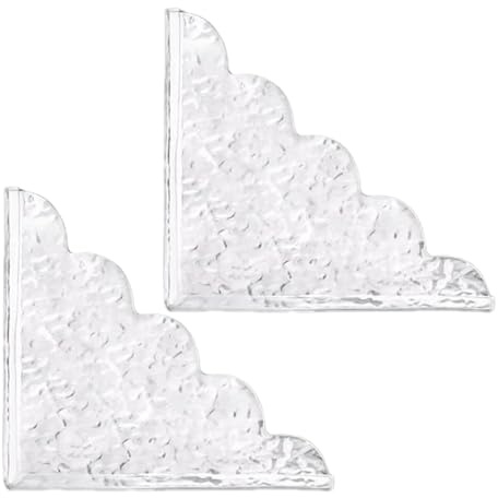 Ylnailky Paraspruzzi per Vasca da Bagno - Scudo Angolare Trasparente Adesivo,Paraspruzzi in Acrilico 25 X 22 Cm | per Hotel Bagno Dormitorio Appartamento Area Acqua Lavello