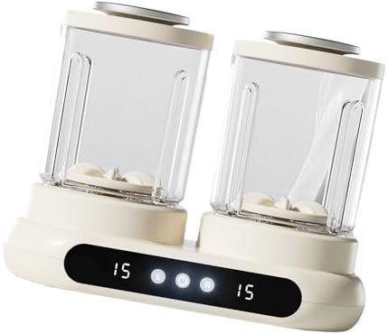 Dispositivo de lavado simultáneo de taza de lavandería de doble tina de 2 L, textura de policarbonato y motor de bajo ruido para separación de ropa interior