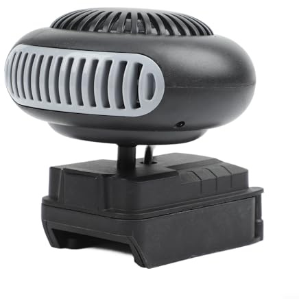 FABULETTA Chauffage d'appoint portable sans fil USB pour chauffage rapide et design anti-basculement pour pare-brise de véhicule (D)