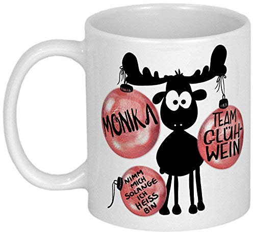 My Sweetheart® Glühweinbecher für Glühwein | unverwechselbare PERSONALISIERBARE Glühweintassen | Firmen Weihnachtsgeschenke Weihnachtsmarkt