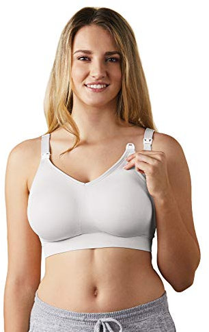Bravado Women's Maternity Bra Body Silk Seamless Nursing Bra - Off-White - M