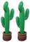 TOYMYTOY 2pcs riesiger 90cm aufblasbarer Kaktus - Westparty Dekoration, Sommer Stützen