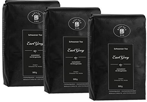Earl Grey 3 x 500g Paulsen Tee Schwarzer Tee rückstandskontrolliert
