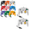 Controller Für Game Cube Weiß und Switch kabelgebunden Gamepad Joypad (Weiß)
