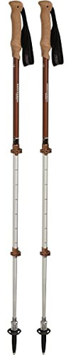 Komperdell Shockmaster Cork Powerlock Compact Länge: verstellbar von 90-120cm Farbe: Bronze/Silber