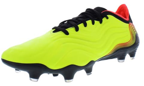 adidas Copa Sense.1 Firm Ground Cleats Unisex Fu ball, Team Solar Gelb-Solar-Rot-Kern Schwarz, 38.5 EU