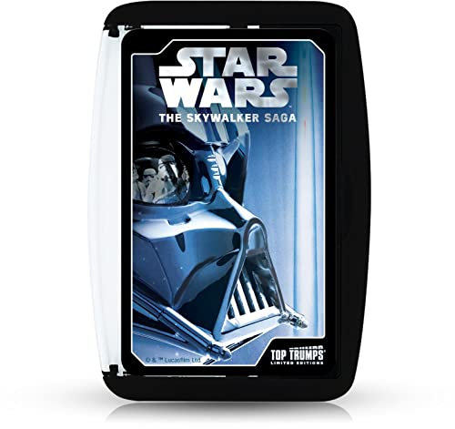Star Wars 1-9 Skywalker Saga Top Trumps Card Game Limited Edition - Booghe Exclusive (WMA01891-EN1-6)