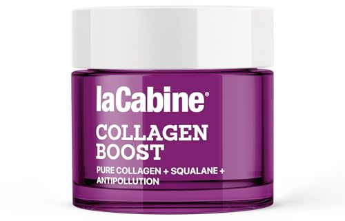 laCabine Collagen Boost Gesichtscreme 50ml – Straffende Pflege mit Kollagen & Peptiden | Verbessert die Elastizität, Bekämpft Hauterschlaffung & Definiert das Gesichtsoval Neu