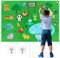 LAMEK 31Tlg Filz Zoo Storyboard Kinder Tier Lernspielzeug 105x75cm Pädagogisches Filzbrett Montessori Spielzeug Vorschule Früherziehung Kinderspielzeug für ab 3 Jahre Kleinkind Kindergarten Lehrhilfen