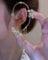 MONEYN Butterfly Tassel Style Zircon Earrings, Sparkling Zircon No Piercing Butterfly Ear Clip, Wrap Butterfly Flowers Tassel Long Ear Cuff Earrings Jewelry Gifts for Women Girls (Left,Golden)