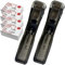 STOBOK Mini Clip Cucitrice Spillatrice Mollette 1 Set per Ufficio Tavolo per Ufficio Decorazione per Ufficio Scolastico con Clip Nere Multistrumenti Graffetta per Fogli