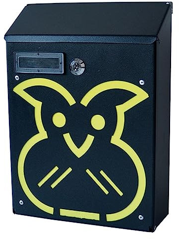 1PEZZO CASSETTA POSTALE 'GUFO' cm 21 x 8 x H 30