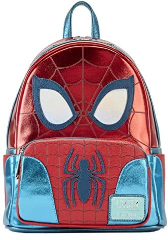Loungefly: Marvel - Shine Spider-Man Cosplay Mini Backpack