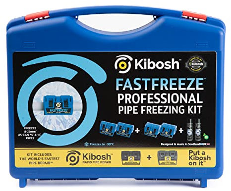 Kibosh Rapid Repair & FASTFREEZE Kit - Suitable for Pipe Freezing Repairs (KIBKIT6-RF)