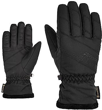 Ziener Damen Kasia Ski-Handschuhe/Wintersport | Gore-Tex, Black, 7