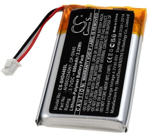 Akku kompatibel mit Wireless Kopfhörer Sennheiser Urbanite XL, 3,7V, Li-Polymer