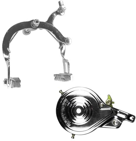 cyclingcolors Fahrrad Rennrad Kinder Bremsen Bremskörper mit Bremstrommel 90mm Stahl Vorne