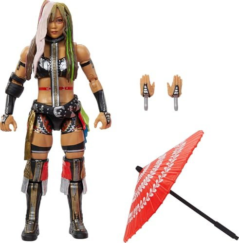 Mattel WWE Elite Action Figure & Accessori, Serie #115 15,2 cm da collezione Kairi Sane con 25 punti di articolazione e mani intercambiabili