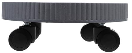 ANDRESLAD Soporte Rodante para Macetas De Jardín Ruedas Bandeja De Plástico para Plantas Base Movible para Macetas y para Interiores y Exteriores