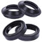 33X46X11 Paraolio forcella 33 46 Labbro parapolvere for H-ond CB400 500 CMX 250 CB360 CM 250 CX500 SH 125 JAZZ FORZA 250 CB 400 CB 360(2pcs seal 2pc cover)