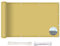 Toldo rectangular para exteriores, 1 x 1 m, tela transpirable, protección UV, jardín, piscina, terraza, balcón, color beige
