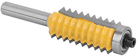 8mm Shank Router Bit Set, Woodworking Finger Joint Cutter, Rail and Stile Milling Tool for Wood (8X41)