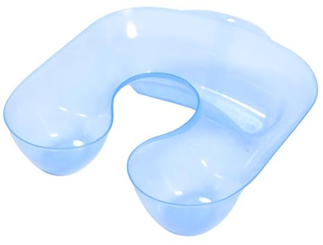 SHERCHPRY Salon Nackentablett Pvc Haar Färben Dauerwelle Nackenstütze Mit Rillen Für Friseursalon Und Heimgebrauch