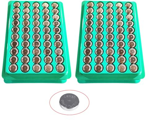 50 / 100Pack AG10 Button Coin Cell Battery LR54 LR1130 1.55V Batteries for Clocks/Watches/Calculators/Battery Portable