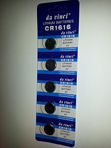 5 x 3V Lithium Batterie CR 1616 Knopfzelle CR1616