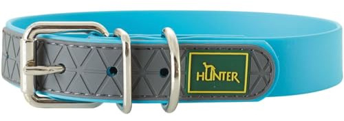 HUNTER CONVENIENCE Hundehalsband, Kunststoffmaterial, 45 S-M, türkis