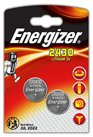 Lot de 20 Piles ENERGIZER CR2430-10 Blister DE 2 - Lithium 3V