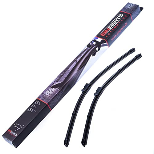 EINPARTS Scheibenwischer Set Wischerblätter Set Länge 1: 530mm Länge 2: 480mm Flachbalkenwischblatt Kompatibel mit VW Golf 4 Schrägheck 1J1 Side Lock für Linkslenker EPWBDA2119A